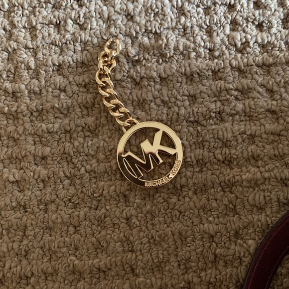 Michael Kors Maroon Purse - Picture 6 of 6